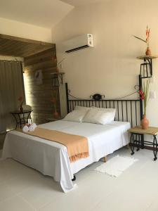 Postel nebo postele na pokoji v ubytování Cabana Eco Resort