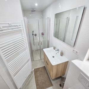 Koupelna v ubytování Ferienwohnung Popp Langen