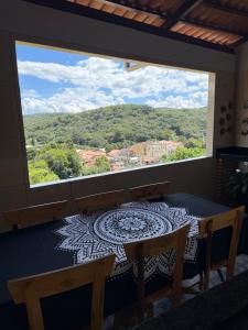 Nespecifikovaný výhled na hory nebo výhled na hory při pohledu z apartmánu