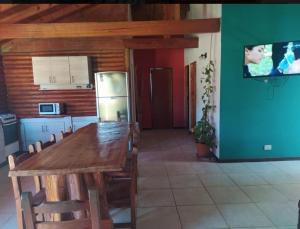 Η κουζίνα ή μικρή κουζίνα στο Casa para 8 personas en Nueva Atlantis