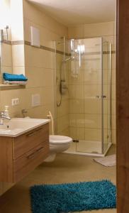 Koupelna v ubytování Landhotel Zum Adler