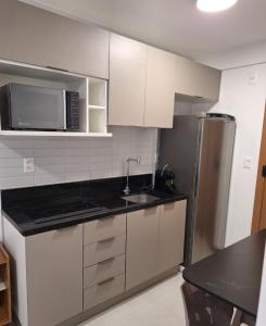 Kuchyň nebo kuchyňský kout v ubytování Studio Zn Barra