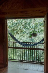Κήπος έξω από το Hotel Campestre El Cielo