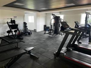 Fitness centrum a/nebo fitness zařízení v ubytování JR west fit