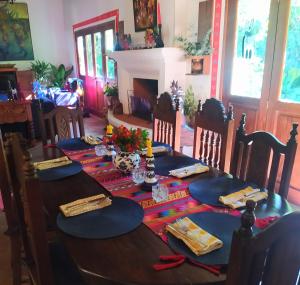 Restaurace v ubytování La Casa de Linda
