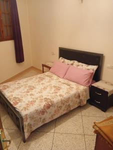 Postel nebo postele na pokoji v ubytování Chez-soi