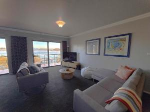 Posezení v ubytování Waters Edge