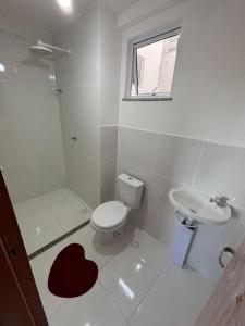 Ένα μπάνιο στο Apartamento Amazônico Completo COP 30