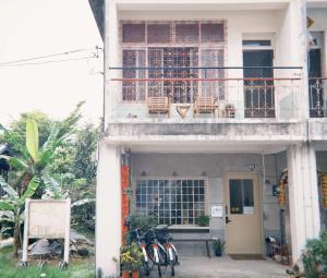 Balkón nebo terasa v ubytování 感作移居共創空間 Touching Job Hostel