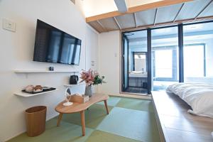 TV a/nebo společenská místnost v ubytování KyotoGosyonishi - Vacation STAY 23016v