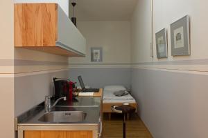 A cozinha ou cozinha compacta de Alte Remise