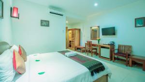 Μια τηλεόραση ή/και κέντρο ψυχαγωγίας στο Kouprey Hotel