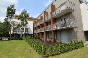 Budynek, w którym mieści się apartament