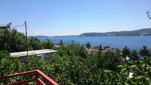 una vista de un gran cuerpo de agua en Apartments Petković, en Kućište