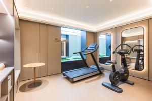 Fitness centrum a/nebo fitness zařízení v ubytování JI Hotel Beijing Andingmen Andeli North Street
