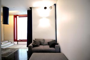 Ruang duduk di Villa degli Ulivi in Rho