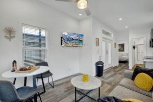 a living room with a couch and a table at Resort at Fredericksburg Unit 25 in Rocky Hill