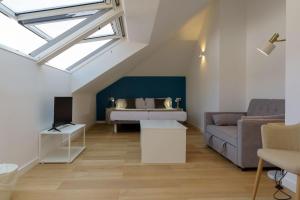 Télévision ou salle de divertissement dans l'établissement Alda Corrubedo 108 autres photos