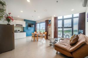 Kuchyň nebo kuchyňský kout v ubytování Aria Hotel & Resort Vũng Tàu - Căn Hộ & Villa Mặt Biển Booking 24h