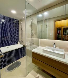 Koupelna v ubytování Aria Hotel & Resort Vũng Tàu - Căn Hộ & Villa Mặt Biển Booking 24h