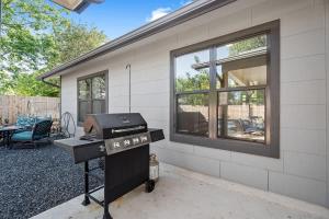 Gril dostupný pro hosty v prázdninového domu