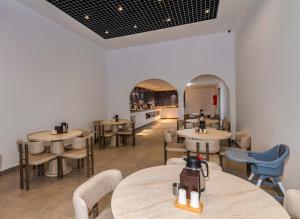 Restaurace v ubytování Çorlu Temel Hotel