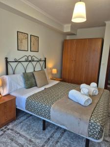 Postel nebo postele na pokoji v ubytování Apartamento Soleado cerca de la playa - WIFI