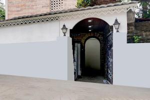 an entrance to a building with an archway at Super Hotel O Bopodi Near Pune IT Park in Pune