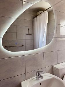 Ένα μπάνιο στο Apartment Old Stone