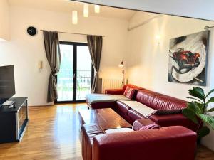 Χώρος καθιστικού στο Domus Maria with swimming pool and Free parking