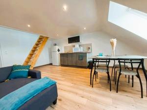 Dapur atau dapur kecil di le Grand Duplex calme et confort