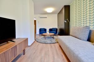 TV a/nebo společenská místnost v ubytování Vila Laura + 14 fotografií