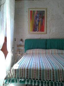 Postel nebo postele na pokoji v ubytování Le Calle