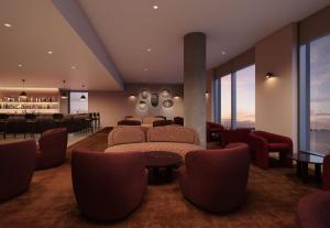 Posezení v ubytování Crowne Plaza Geelong by IHG