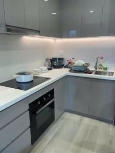 Η κουζίνα ή μικρή κουζίνα στο vinhome grand park