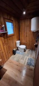 Koupelna v ubytování Oasis Tiny House & Tinaja