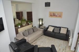 Χώρος καθιστικού στο Vila LINA