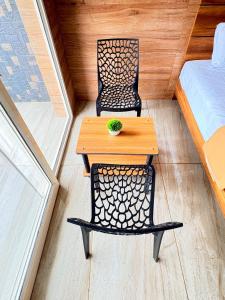 Χώρος καθιστικού στο Cozy meadows homestays