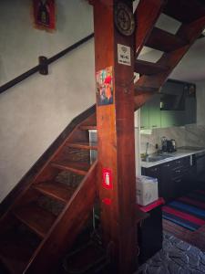 Køkken eller tekøkken på Къща за гости Дядо Яни