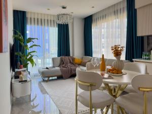 Posezení v ubytování Qoople Excellence apartments by the sea + 66 fotografií