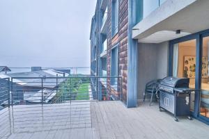 Balkón nebo terasa v ubytování HOM I Depto con Gran Terraza con Vista al Lago