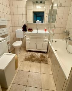 Koupelna v ubytování Kraków Nest + 40 fotografií