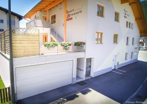 Balkon lub taras w obiekcie Apart am Brunnen