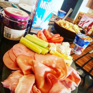 Jídlo v bed and breakfast nebo okolí