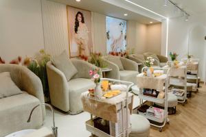 Posezení v ubytování The Lin Beauty Center