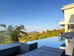 Πισίνα στο ή κοντά στο Boput beach, Koh Samui, Thailand, 4-bedroom, 4-bathroom, pool villa A