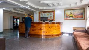 Лобби или стойка регистрации в Suva Garden Hotel