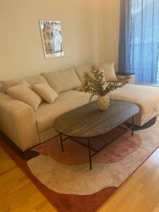 Et opholdsområde på Ocean view seafront