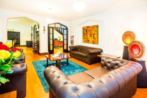 Posezení v ubytování Matisse Hotel