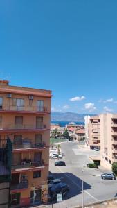 a view of a parking lot from a building at Casa Vacanze Giada in Reggio Calabria